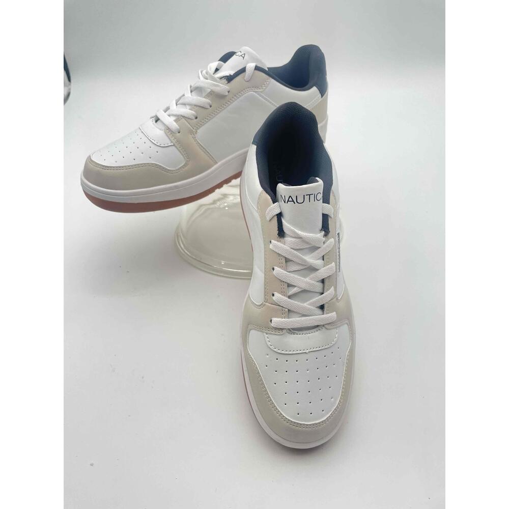 Nautica White Casual Street Shoe Salgado Big Kids 7‎ Uniform Sneakers